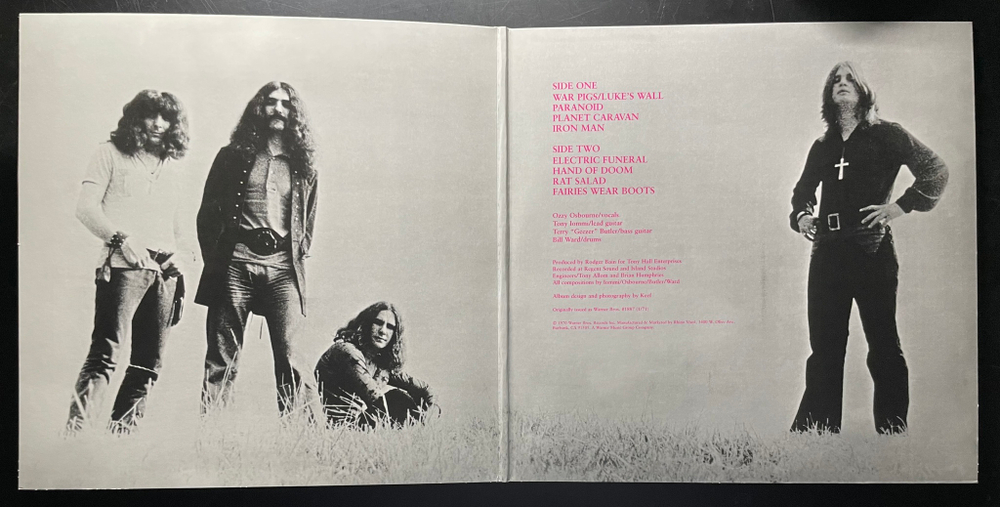 Black Sabbath ‎– Paranoid (США 2006г.)