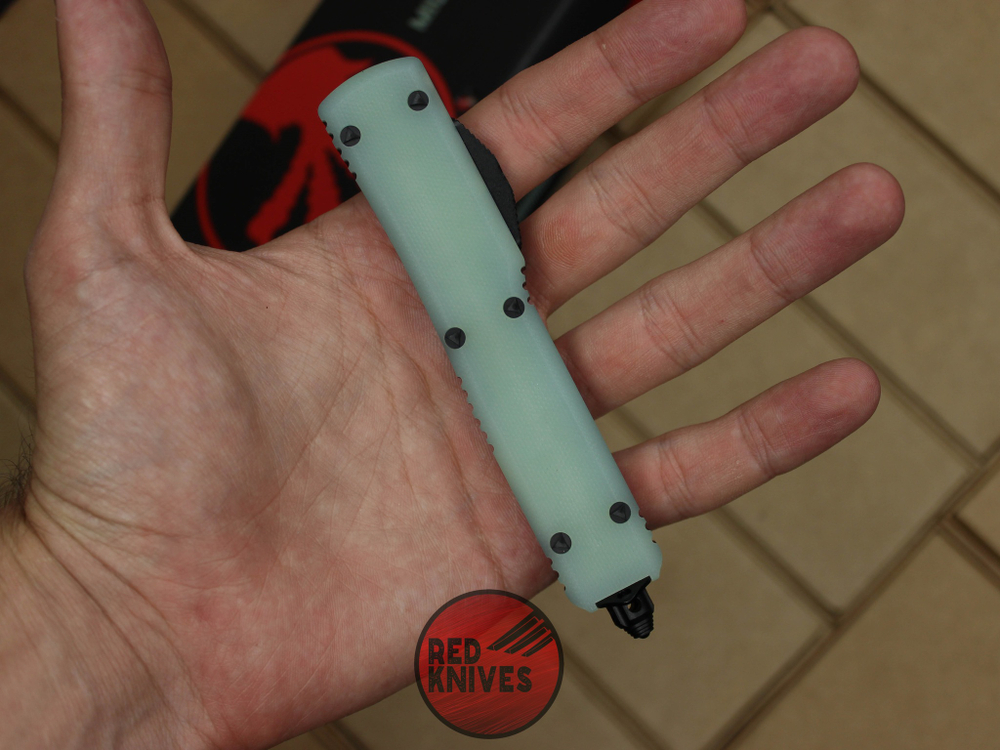 Нож Microtech Ultratech G10 H/E - рукоять светлый G10, клинок хелхаунд RK-347