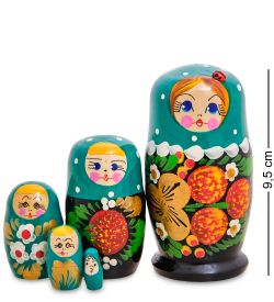 Народные промыслы МР-27/20-D Матрешка 5м «Настюша» мал.