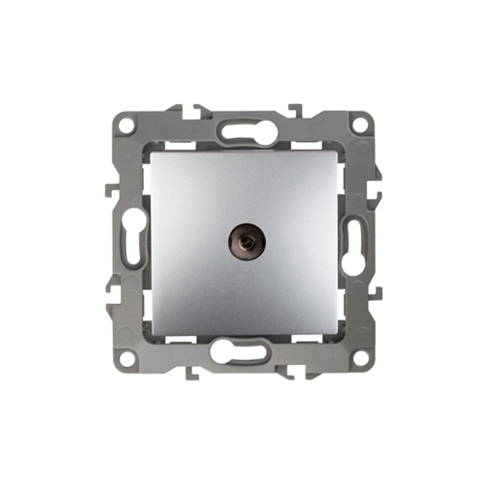 12-3101-03 ЭРА Розетка TV одиночная, IP20, Эра12, алюминий