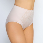 Трусы-макси с высокой линией талии (Размер: 50) (Цвет: черный)