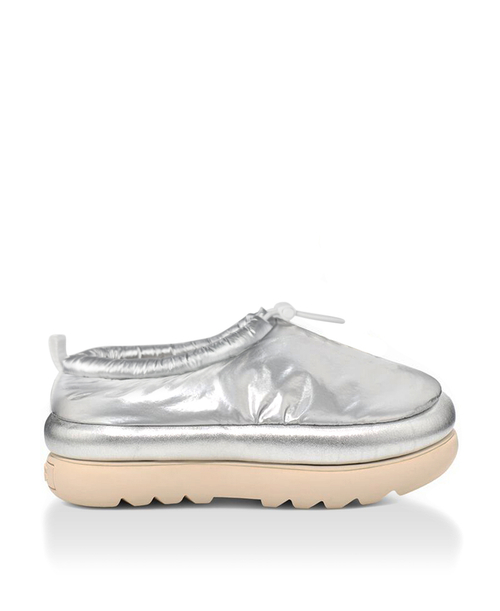 Ugg Maxi Heritage Braid Clog-Silver