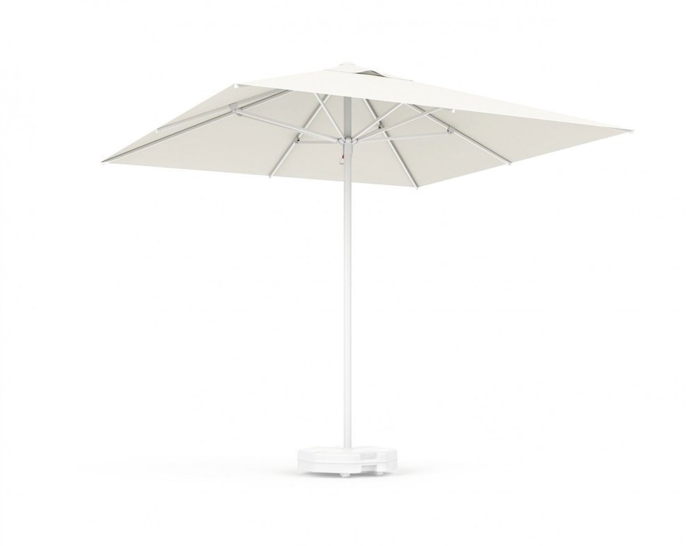 Зонт профессиональный Tagliamento Manuel, белый, зеленый