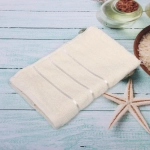 Полотенце махровое 50*90см «LUNA» цвет бежевый 01020 плотность 360гр/м2