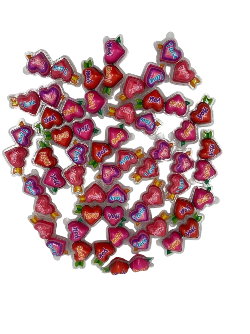 Мармелад жевательный в виде сердечек , 30шт