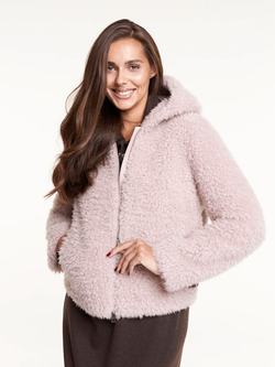 Куртка короткая чебурашка шуба, SilverFox (арт. 1190)