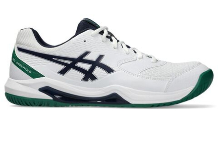 Мужские кроссовки теннисные Asics Gel-Dedicate 8 - белый/полночь