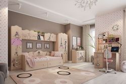 Детская «Амели» (дуб млечный), ЛДСП, Мебельсон