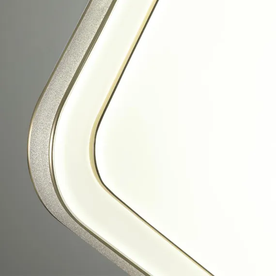 7613/CL PALE SN 217 Светильник пластик/белый/серебристый/золотой LED 30Вт 4000К 350х350 IP43 SEVA
