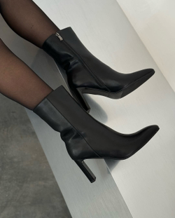 Ботильоны из натуральной кожи