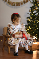 Платье "Флорида" новогодняя коллекция (звери)