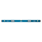 Уровень алюминиевый, 1200 мм, усиленный с ударопрочными заглушками, рукоятки, 3 глазка Gross