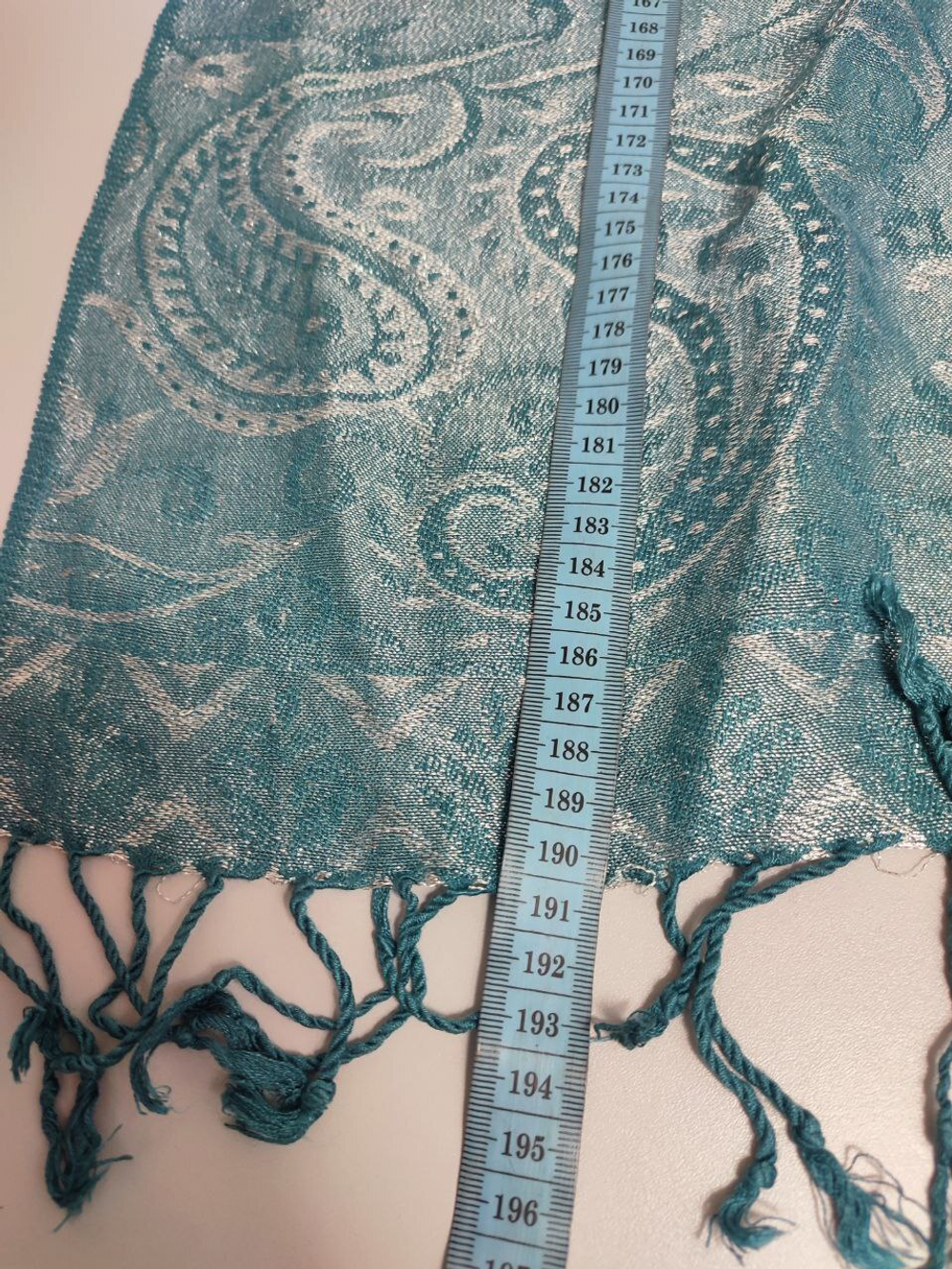 Палантин с принтом пейсли