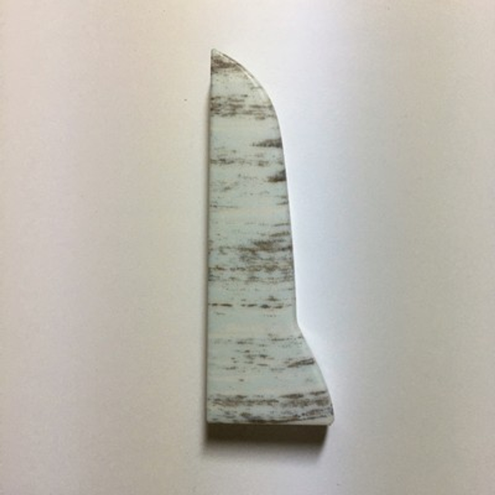 Заглушка левая к плинтусу "LIDER-75" 758 Дуб серебряный