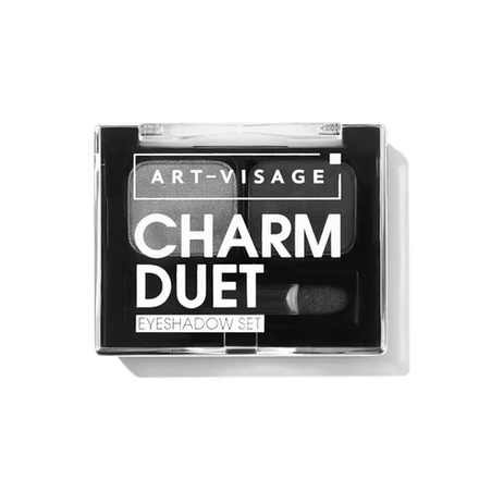 Art-Visage Тени для век Charm Duet, двойные, тон №04, 3,6 гр