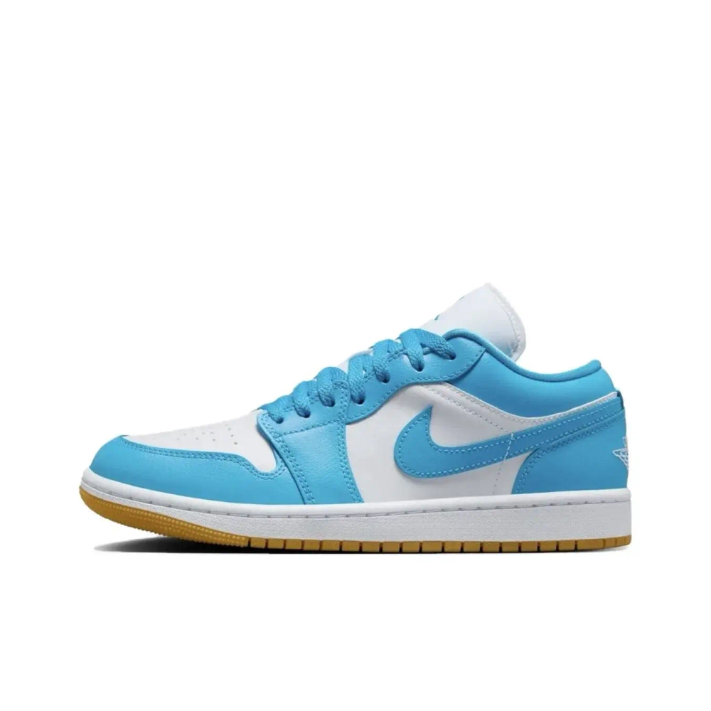 Женские кроссовки Air Jordan 1 Low 'White Dark Powder Blue' DC0774-104