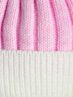 Шапка зимняя для девочки с помпоном и снуд