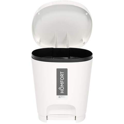 Контейнер для мусора 8л "Yuto", белый