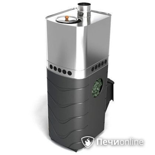Печь для бани TMF Бирюса 2013 Carbon антрацит с закрытой каменкой