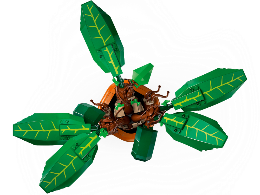 LEGO Harry Potter 76433 «Мандрагора» — сцена из урока травологии