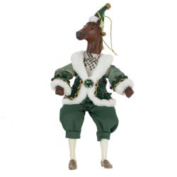 GAEM Игрушка набивная подвес "Лошадь", L17 W8 H36/22 см