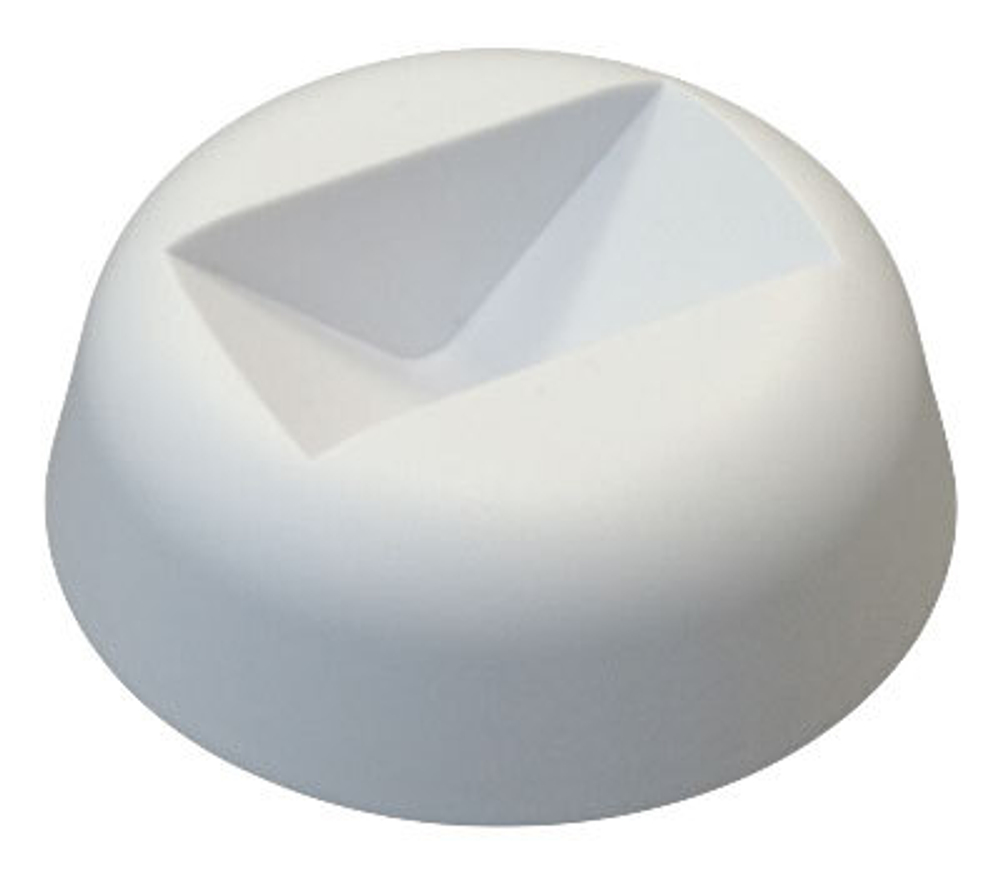 Белая подставка для 3‑D рамки‑футляра.