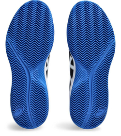 Мужские кроссовки теннисные Asics Gel-Dedicate 8 Clay - black/tuna blue