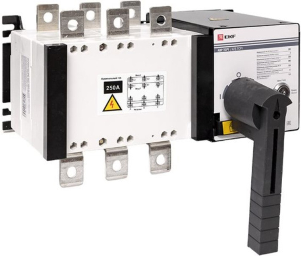 Автоматический ввод резерва EKF ats-tsr1-250A-3p-pro