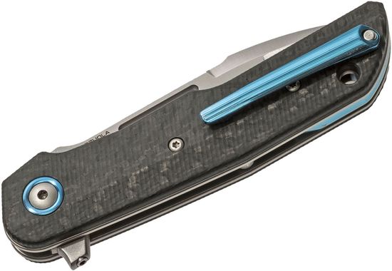 Складной нож MKM "CLAP" MKM/LS01 C c клинком из стали Böhler M390 Microclean®, рукоять карбон