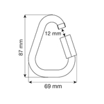 Соединительный элемент DELTA QUICK LINK 10 mm zinc plated (Camp)