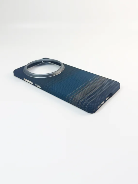 Карбоновый чехол для Vivo X200 Pro с MagSafe ночной-синий (Night-Blue)