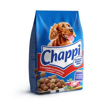 Chappi Говядина по-домашнему корм для собак всех пород