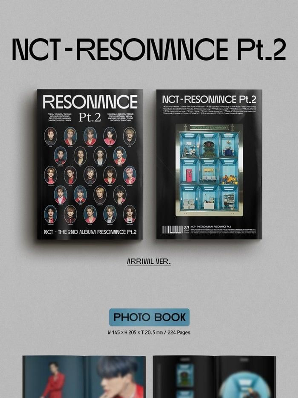 Альбом NCT - Resonance Pt.2 2nd Album ARRIVAL Version