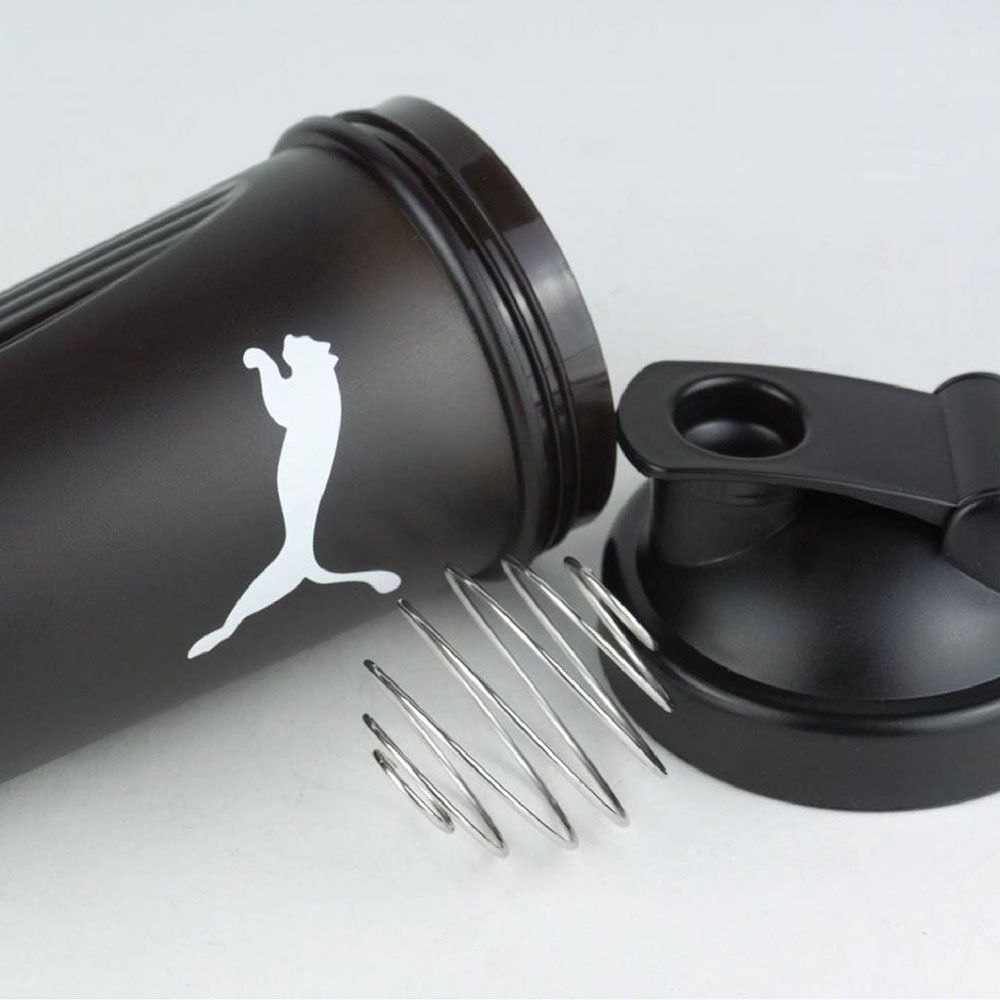 Шейкер спортивный PUMA Shaker Bottle, 05351901, объем 700мл, пластик, черный