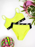 купальник раздельный с топом спортивный для бассейна