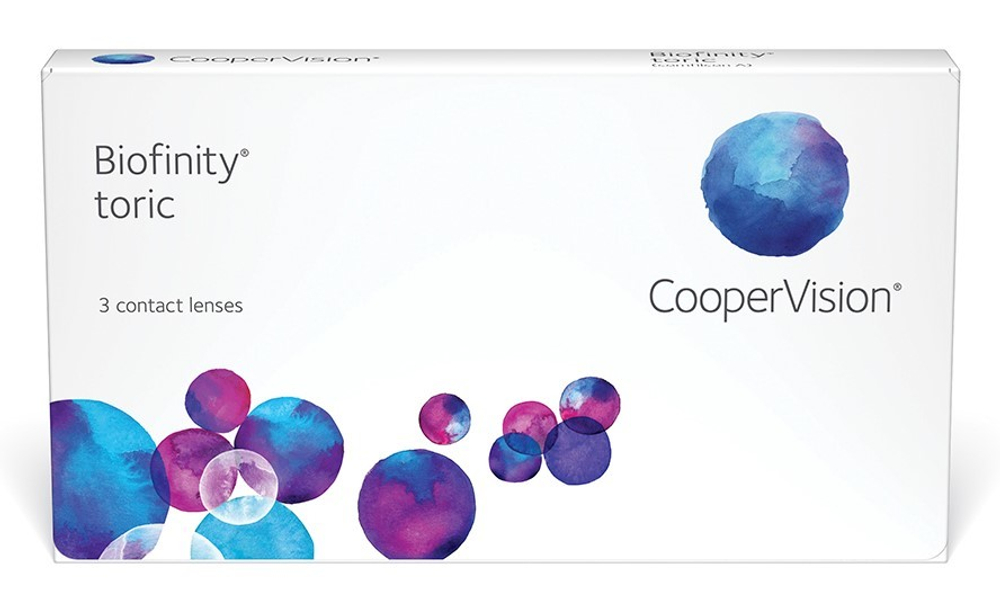 Контактные линзы Biofinity Toric купить в интернет магазине Линзынадом24.рф