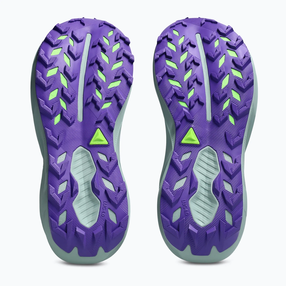 Женские Кроссовки для бега ASICS Trabuco 14 foggy teal/radiant amethyst
