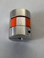 Муфта 2х-зубая металическая между двигателем и валом посадочные Ø5мм х Ø6.35мм (Китай)