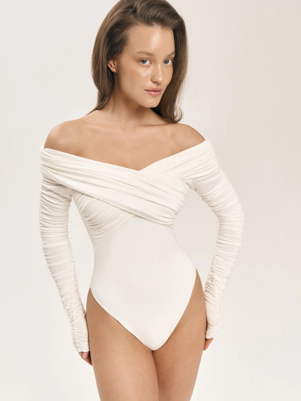 Боди Elly (ecru)