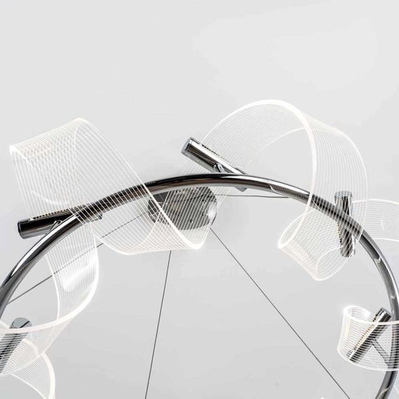 Подвесная светодиодная люстра Modelux Modestyle MS.3029.8 CR