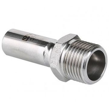 Вставка Valtec 22х1/2" НР (пресс-фитинги из нерж. стали серии VTi.906.I)
