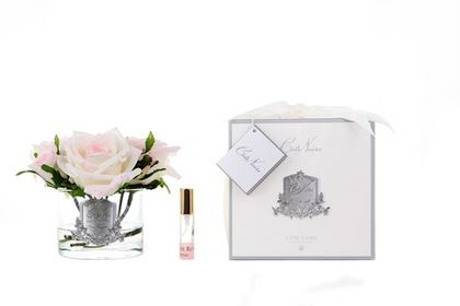 Букет/Композиция/Цветы Five Rose Pink Blush Cote Noire Розовый / Прозрачный