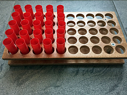 Подставка под гильзы 16 ячеек  12кл.