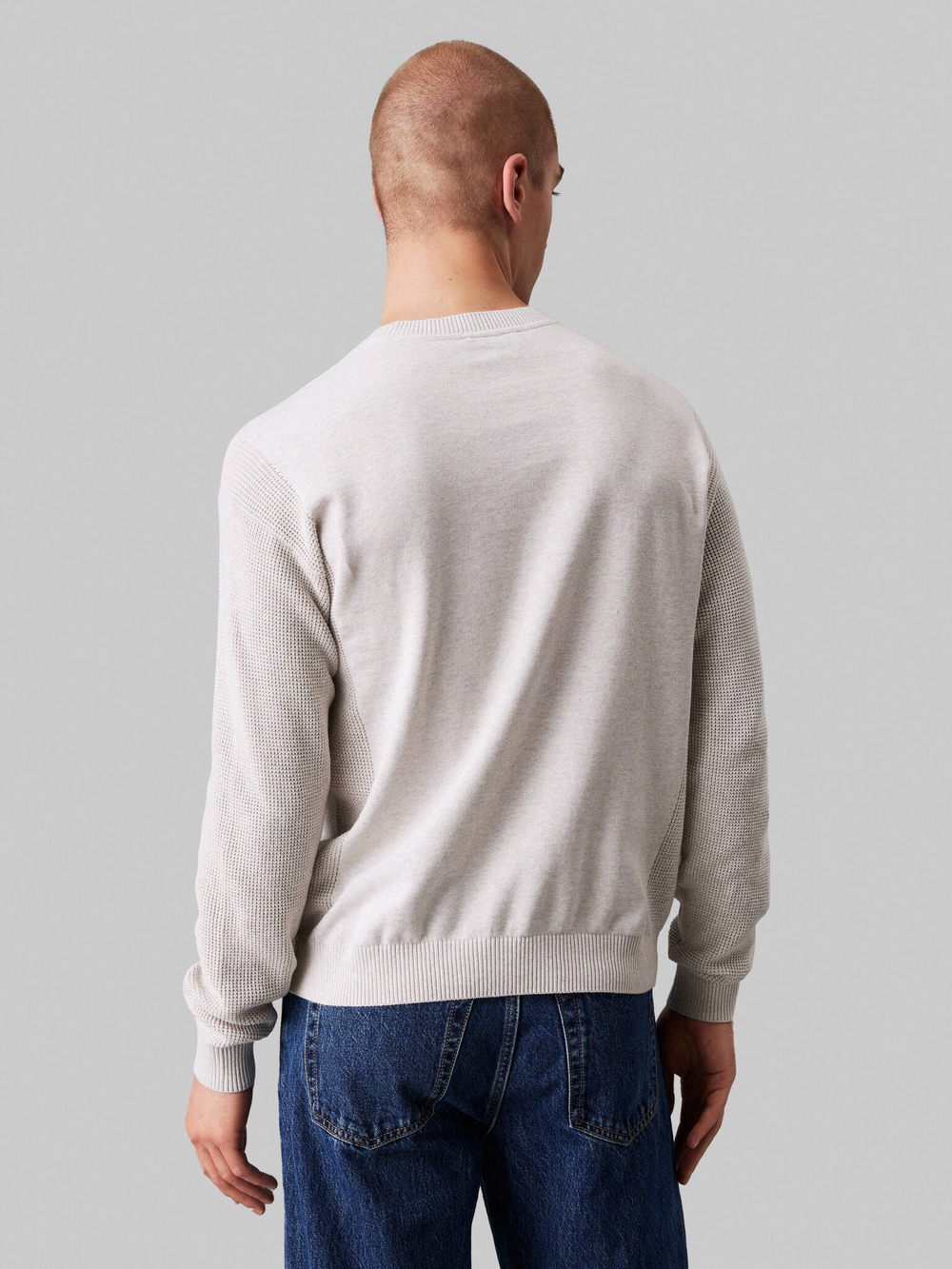 Свитер CALVIN KLEIN JEANS - серый(J30J325671)