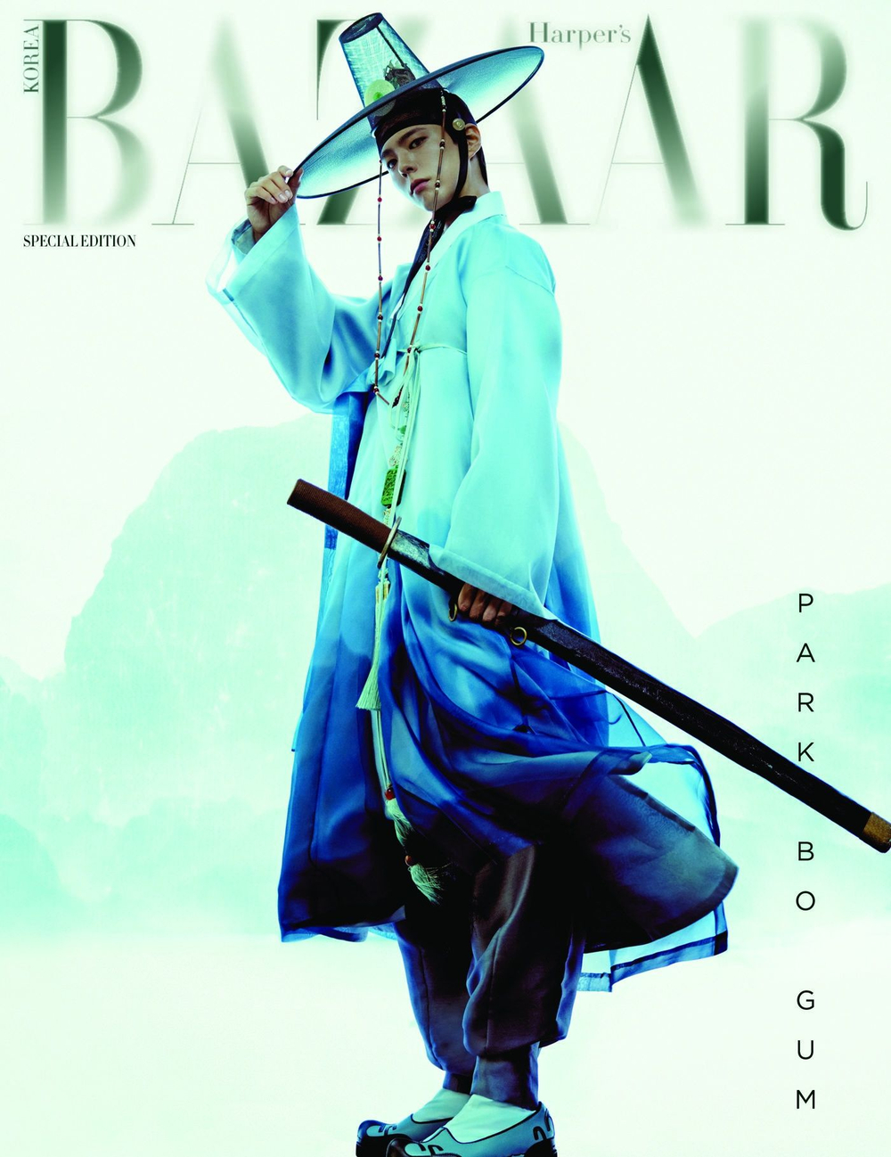 публикация BAZAAR - 2025 HANBOK WAVE SPECIAL Edition PARK BO GUM E Type