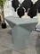 Табурет Atelier серая экокожа