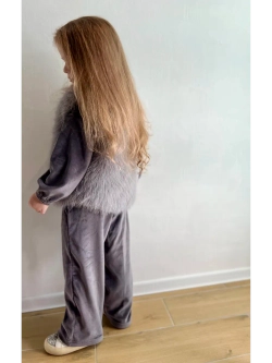 Жилет из искусственного меха