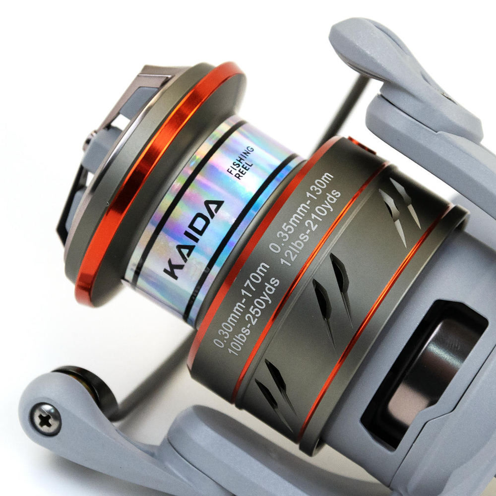 Безынерционная катушка 4000 Kaida SPARROW (7+1BB, мет. шпуля)