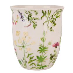 Кружка "Floristry" v=500мл (фарфор) (min6) (транспортная упаковка)