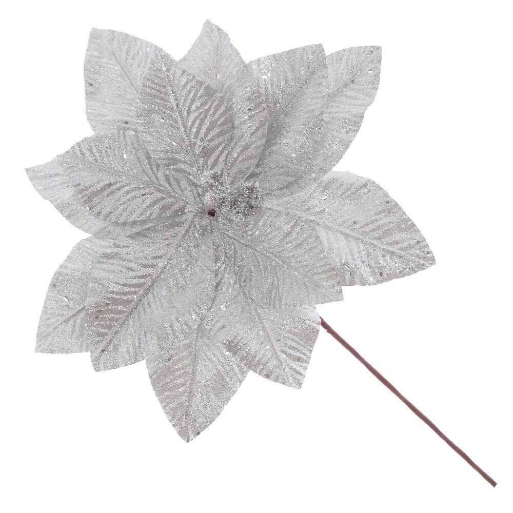 GAEM Цветок искусственный "Пуансеттия", L30 W30 H39 см, 2в.